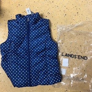 Lands End women’s puffer vest